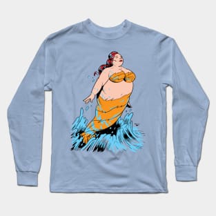 Mermaid Jumping Long Sleeve T-Shirt